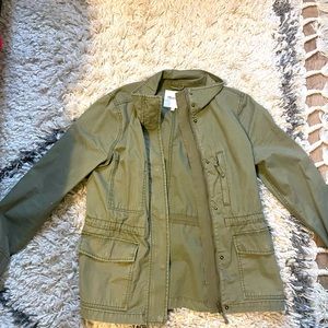 Madewell Green Army Jacket